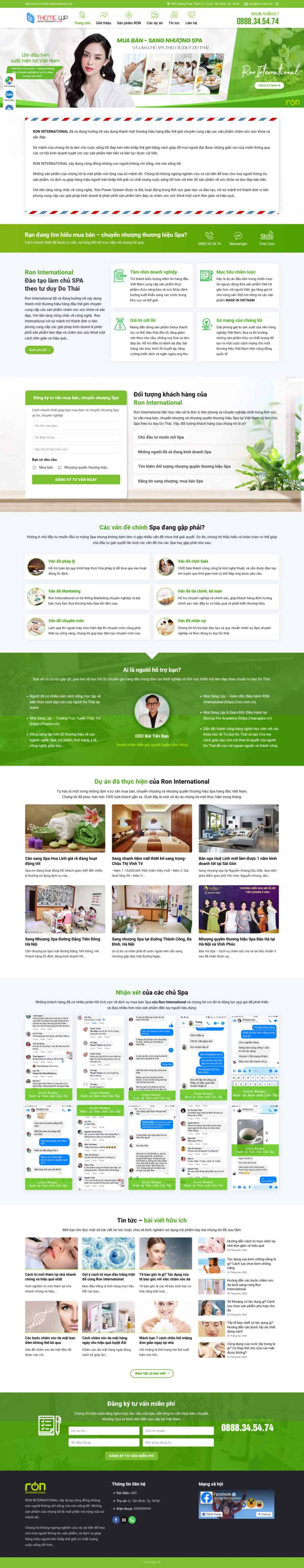 Theme wordpress spa 9